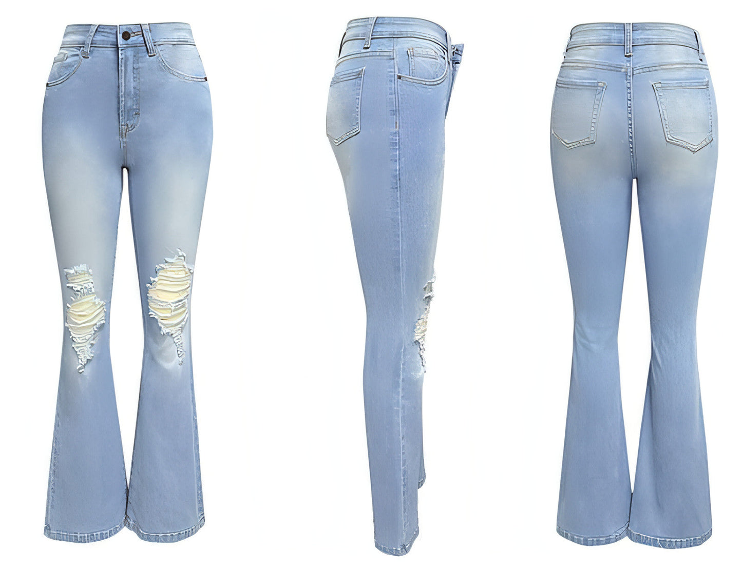 UrbanEase™ Wide-leg Jeans Women