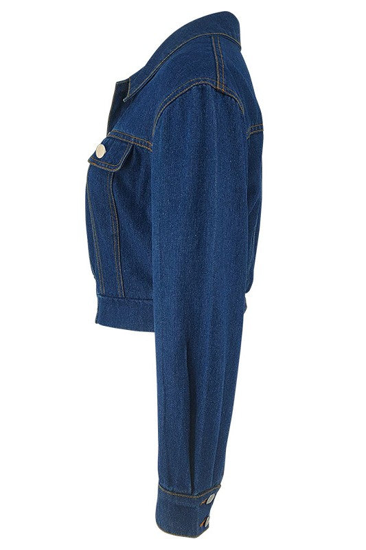 WOMEN FASHION DENIM JACKET