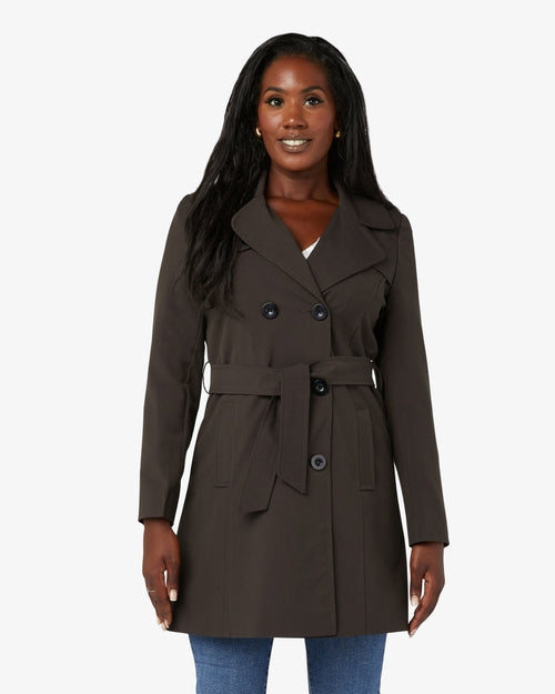 Spring/Summer Military Double Breasted Trench Coat (9049-SP)