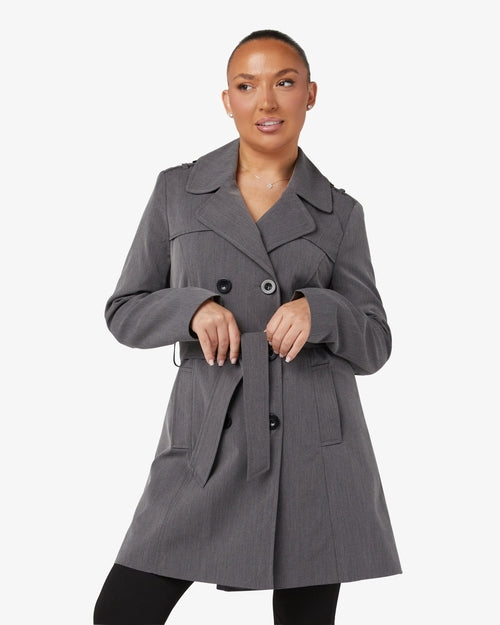 Spring/Summer Military Double Breasted Trench Coat (9049-SP)