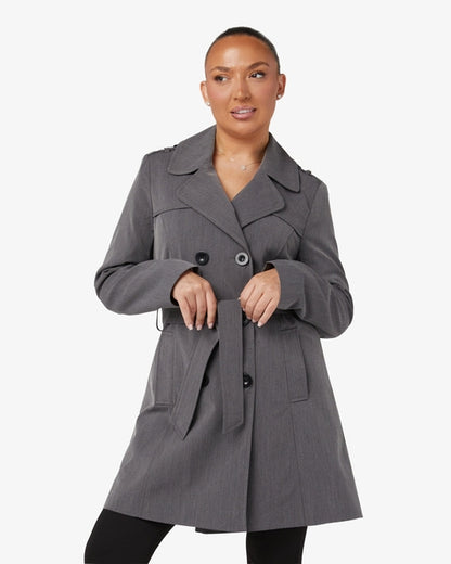 Spring/Summer Military Double Breasted Trench Coat (9049-SP)