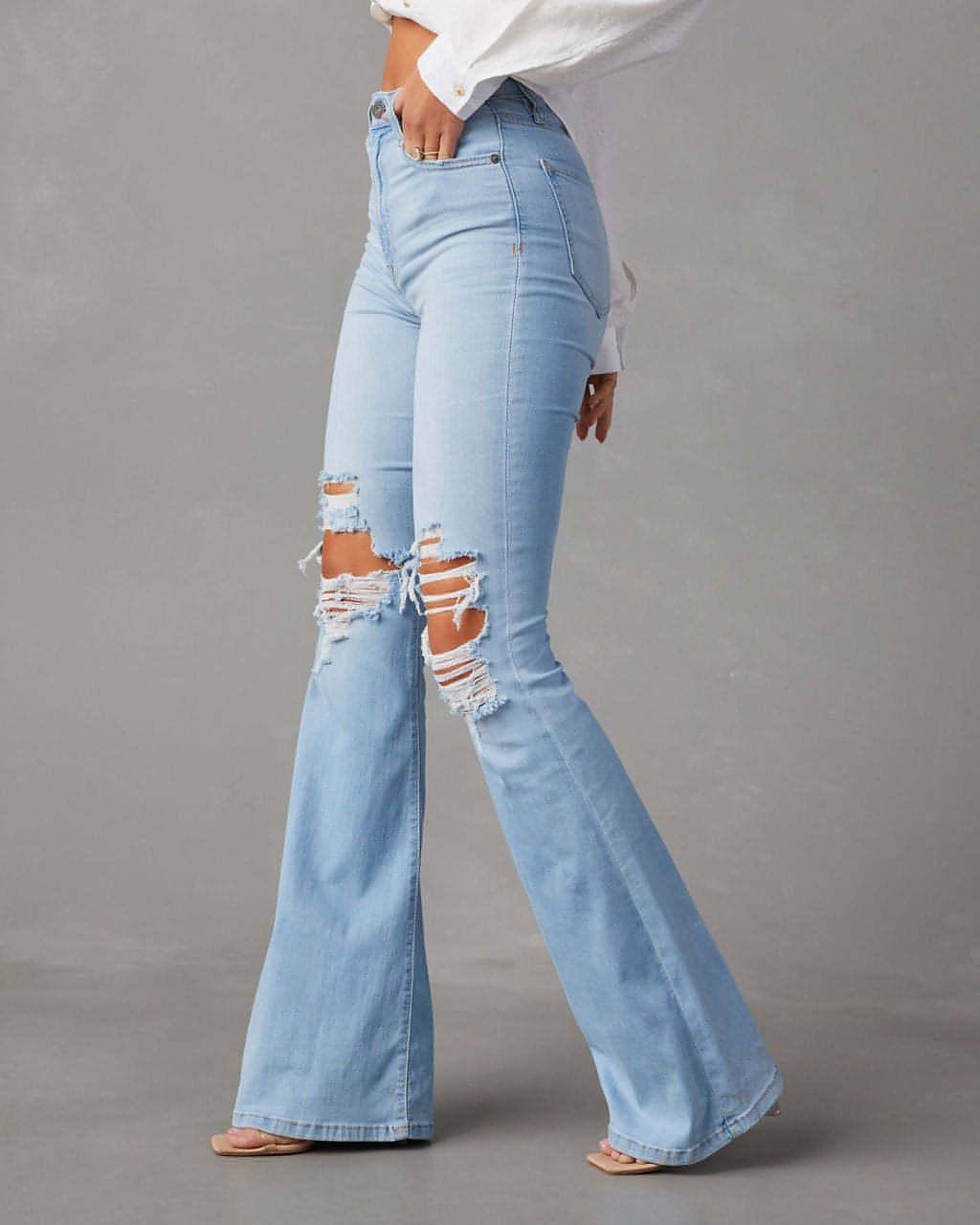UrbanEase™ Wide-leg Jeans Women