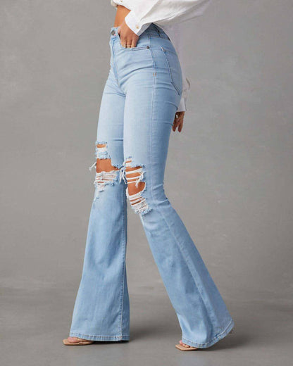 UrbanEase™ Wide-leg Jeans Women