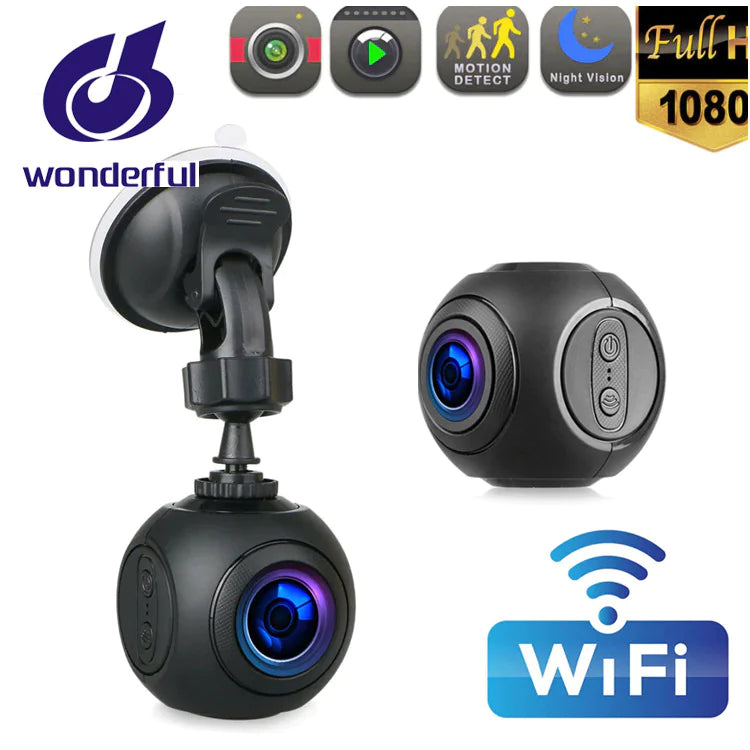 Mini WiFi FHD 1080P Car Dash Cam with GPS & Night Vision